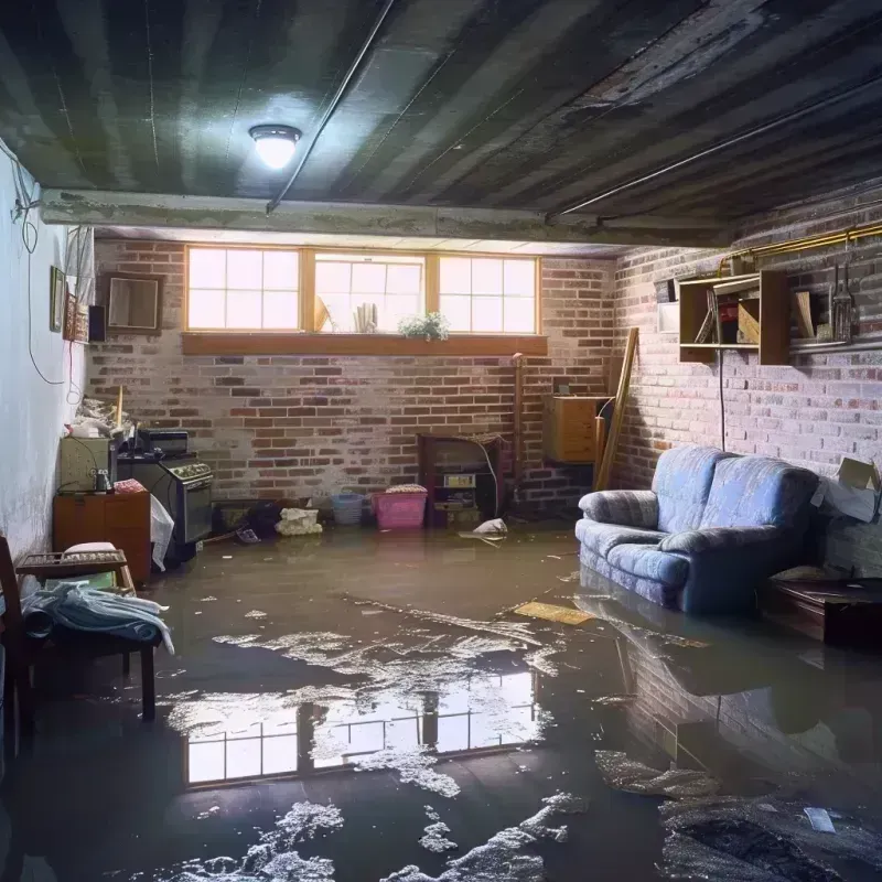 Flooded Basement Cleanup in Chauvin, LA